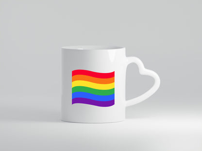 LGBTQ+ Mug | Colourful Rainbow Pride Flag LGBT Humour Gift Idea