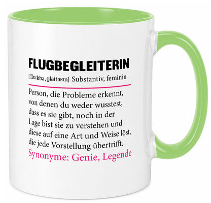 Flugbegleiterin | Spruch Stewardess Flughafen lustiger Geschenk Humor
