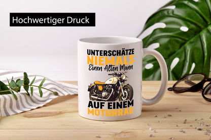 Biker Spruch | Männer Tasse Motorradfahrer Motorrad vl4 Geschenk Humor