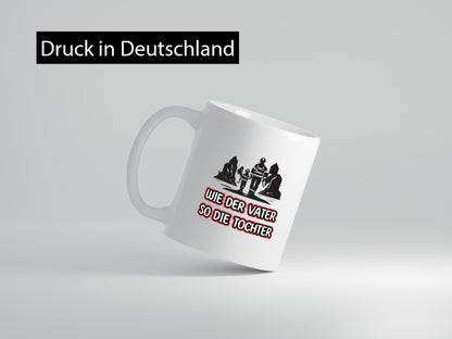 Wie der Vater so die Tochter | Feuerwehrmann Feuerwehrpapa Geschenkidee Familie