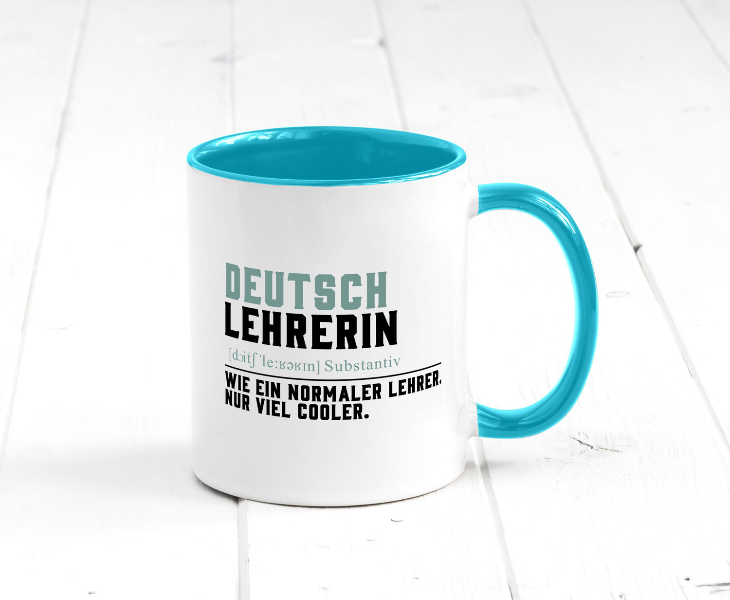 Deutschlehrerin | Lehrerin Unterricht Lieblinglehrerin Geschenkidee Humor Tasse