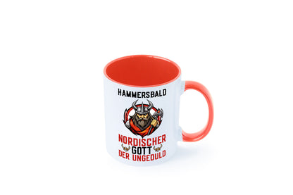 Hammersbald Nordischer Gott der ungeduld Humor Geschenkidee Tasse