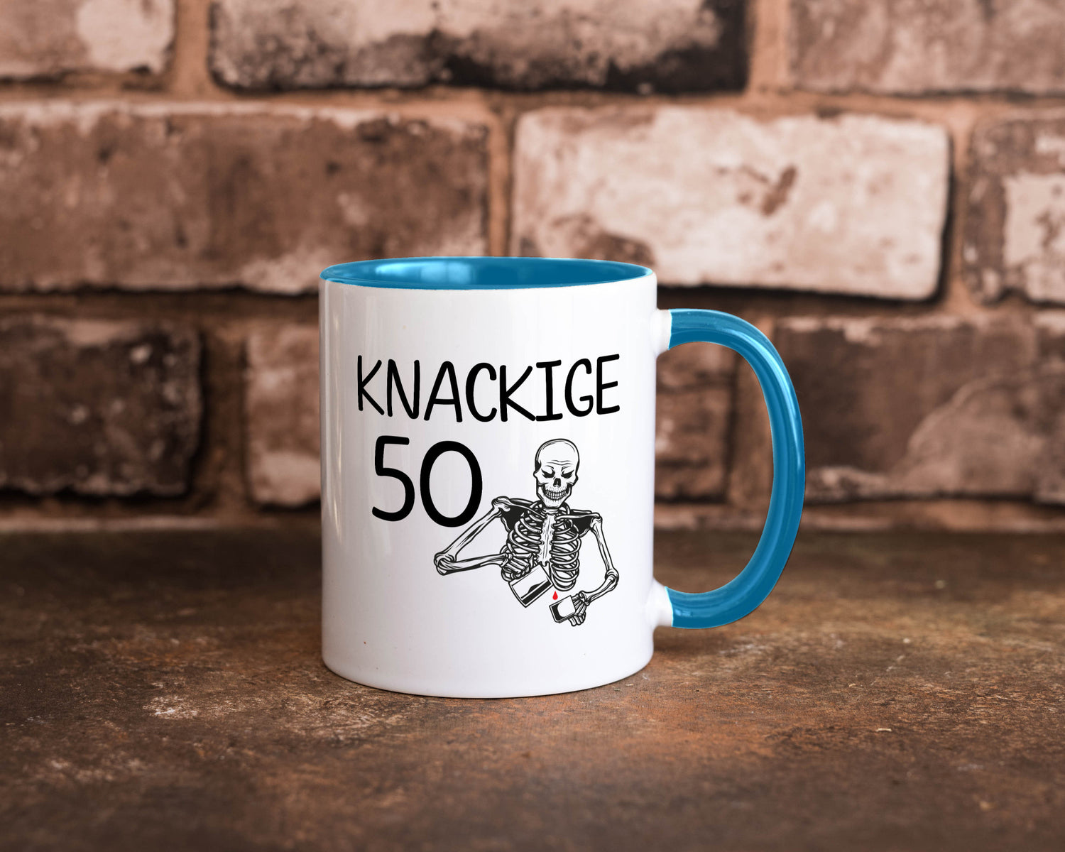 50. Geburtstag | Alt Knackig und Geschenk Geschenkidee lustiger Spruch Tasse