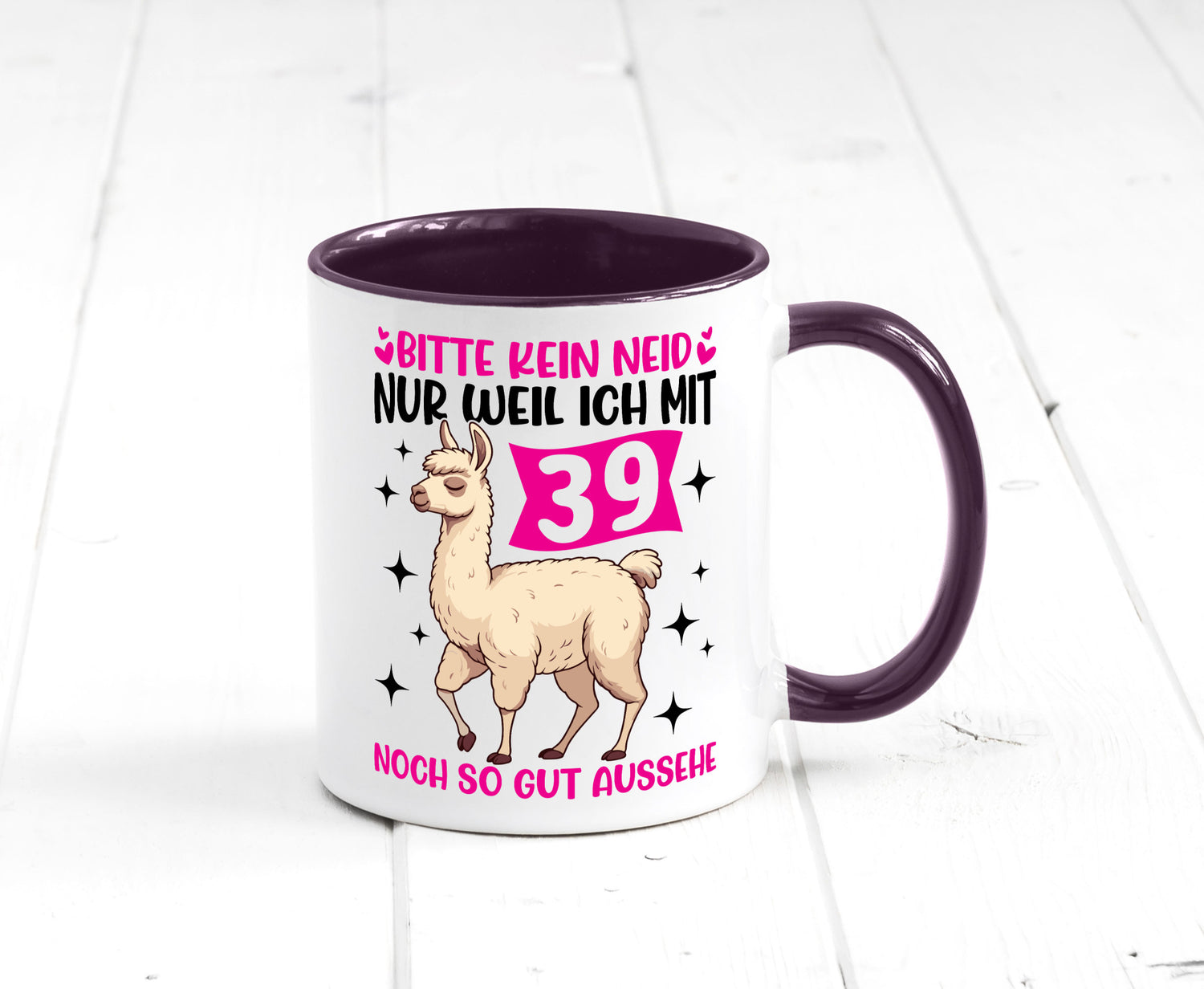 39. Geburtstag | 39 Jahre Lama gut aussehen Geschenk Geschenkidee lustiger