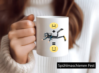 Taucher | Trauriger Tauchen ist mein Hobby Geschenkidee Humor Tasse