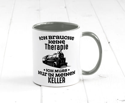 Modeleisenbahn | Hobby eisenbahn Zug lustiger Spruch Geschenk Humor Tasse