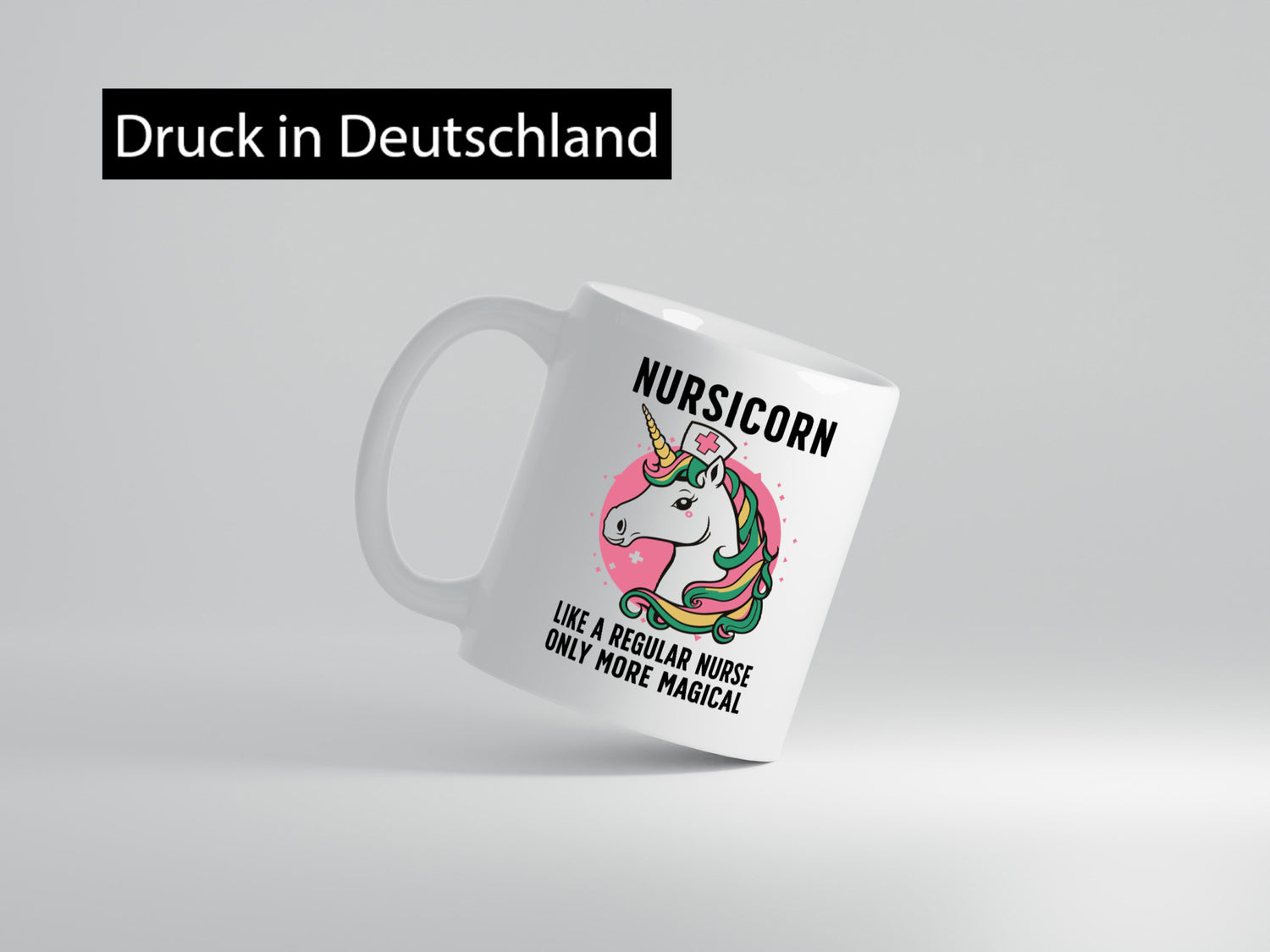 Nursicon, more magical | Einhorn Schwesternhaube Geschenkidee Humor Tasse