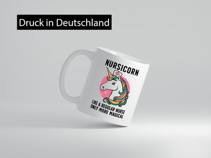 Nursicon, more magical | Einhorn Schwesternhaube Geschenkidee Humor Tasse