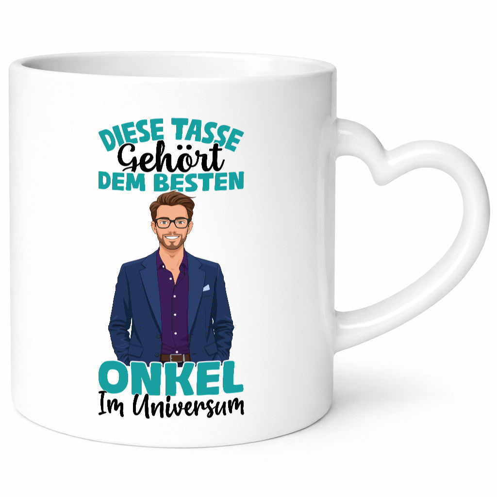 Im Universum: Onkel | Neffe Bruder Familie lustiger Spruch Geschenk