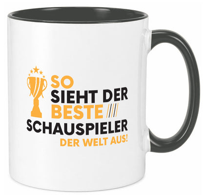 Der Weltbeste Schauspieler | Theater Humor Geschenkidee Tasse