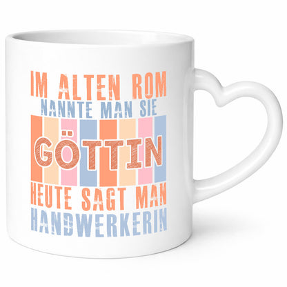 Heute sagt man: Handwerkerin | Handwerkerinnen Geschenk Humor Geschenkidee