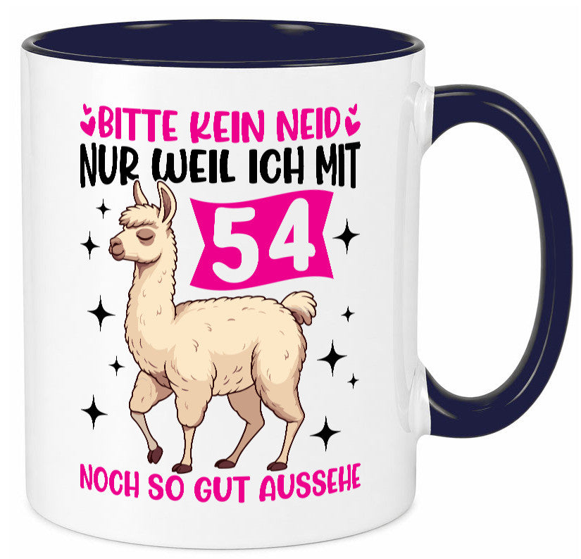 54. Geburtstag | 54 Jahre Lama gut aussehen Geschenk Geschenkidee lustiger