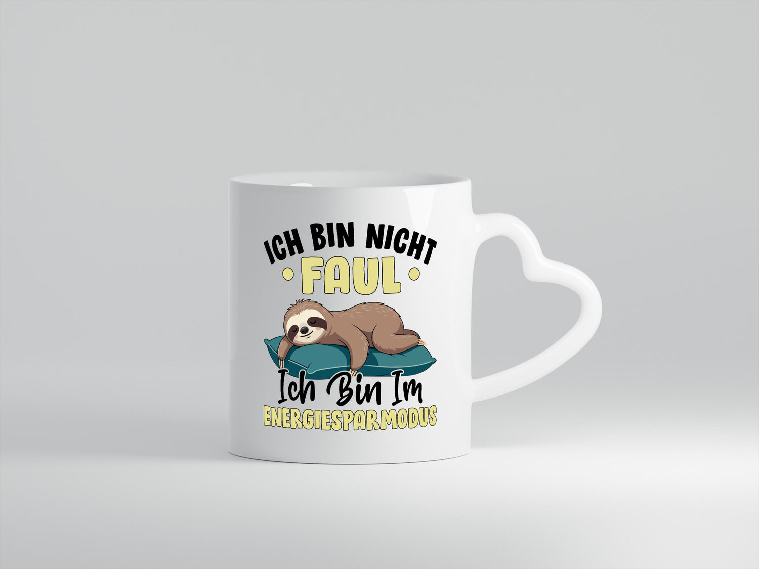 Bin im Energiesparmodus | Faultier v2 lustig Tierliebhaber Humor Geschenk Tasse