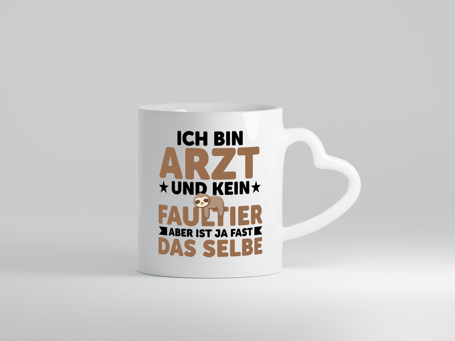 Ich bin kein Faultier: Arzt | Medizin Doktor Facharzt v2 lustig Tierliebhaber