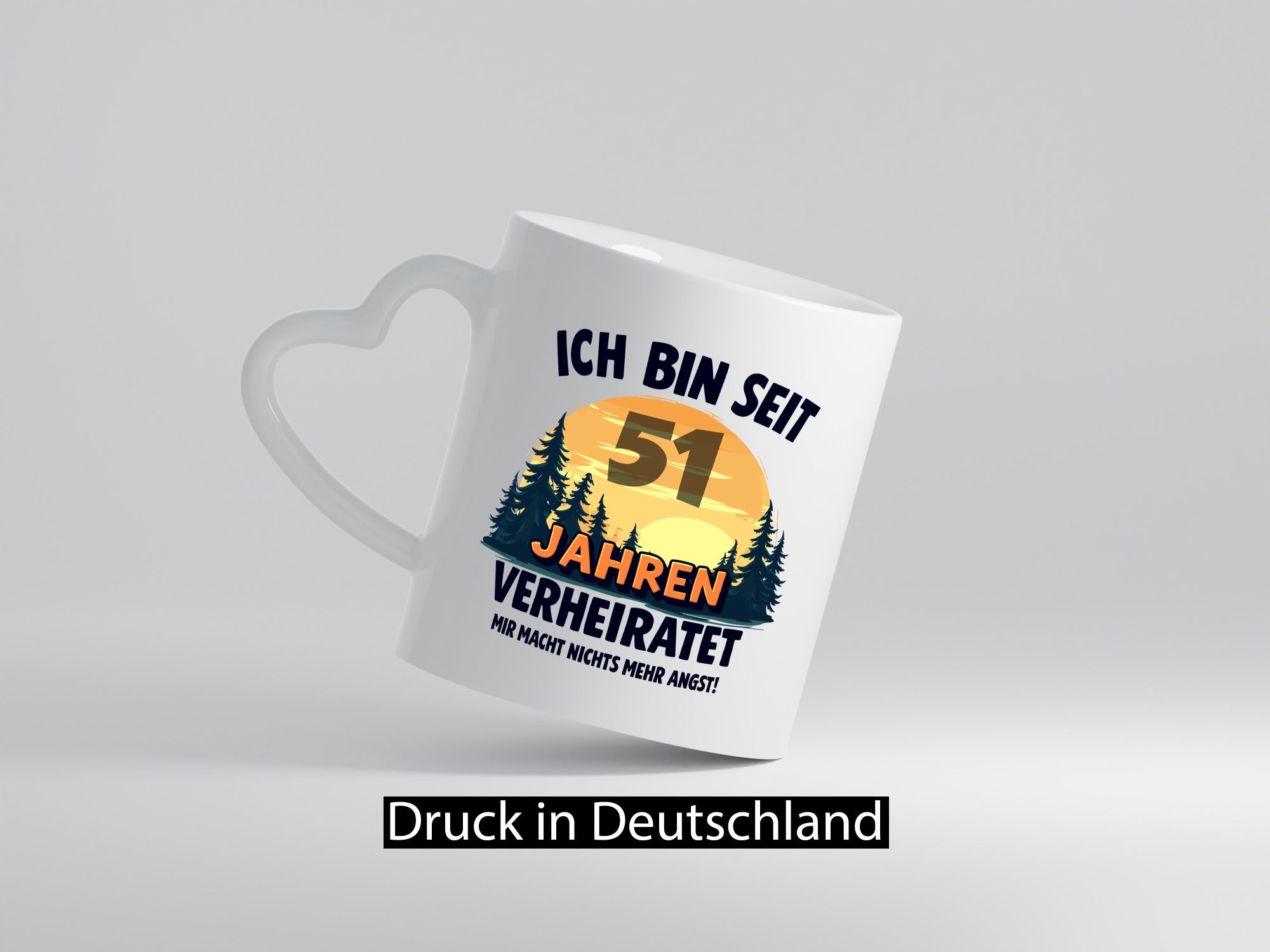 Ich bin Verheiratet | 51. Hochzeitstag Ehepaar lustig Humor Geschenkidee