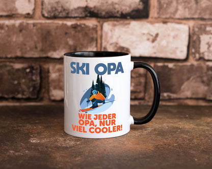 Ski Opa, normal, nur cooler | Skifahrer Bäume Schnee Geschenkidee Familie Humor