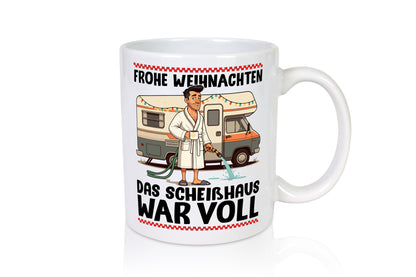 Frohe Weihnachten | Ugly Christmas Scheißhaus war voll Humor Geschenkidee Tasse