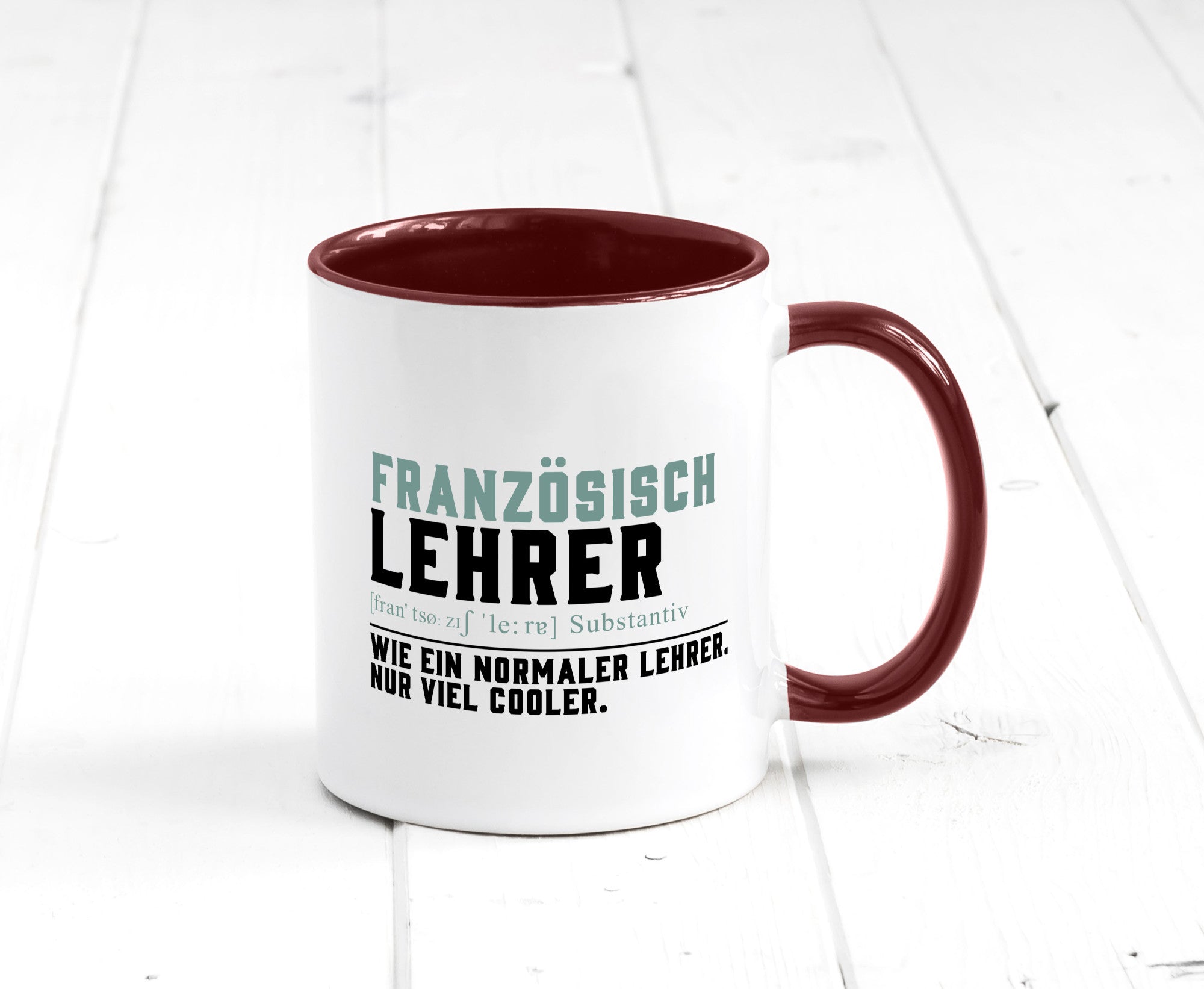 Französischlehrer | Lehrer Unterricht Lieblingslehrer lustig Humor Geschenkidee