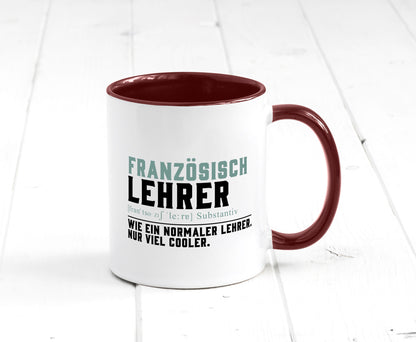 Französischlehrer | Lehrer Unterricht Lieblingslehrer lustig Humor Geschenkidee