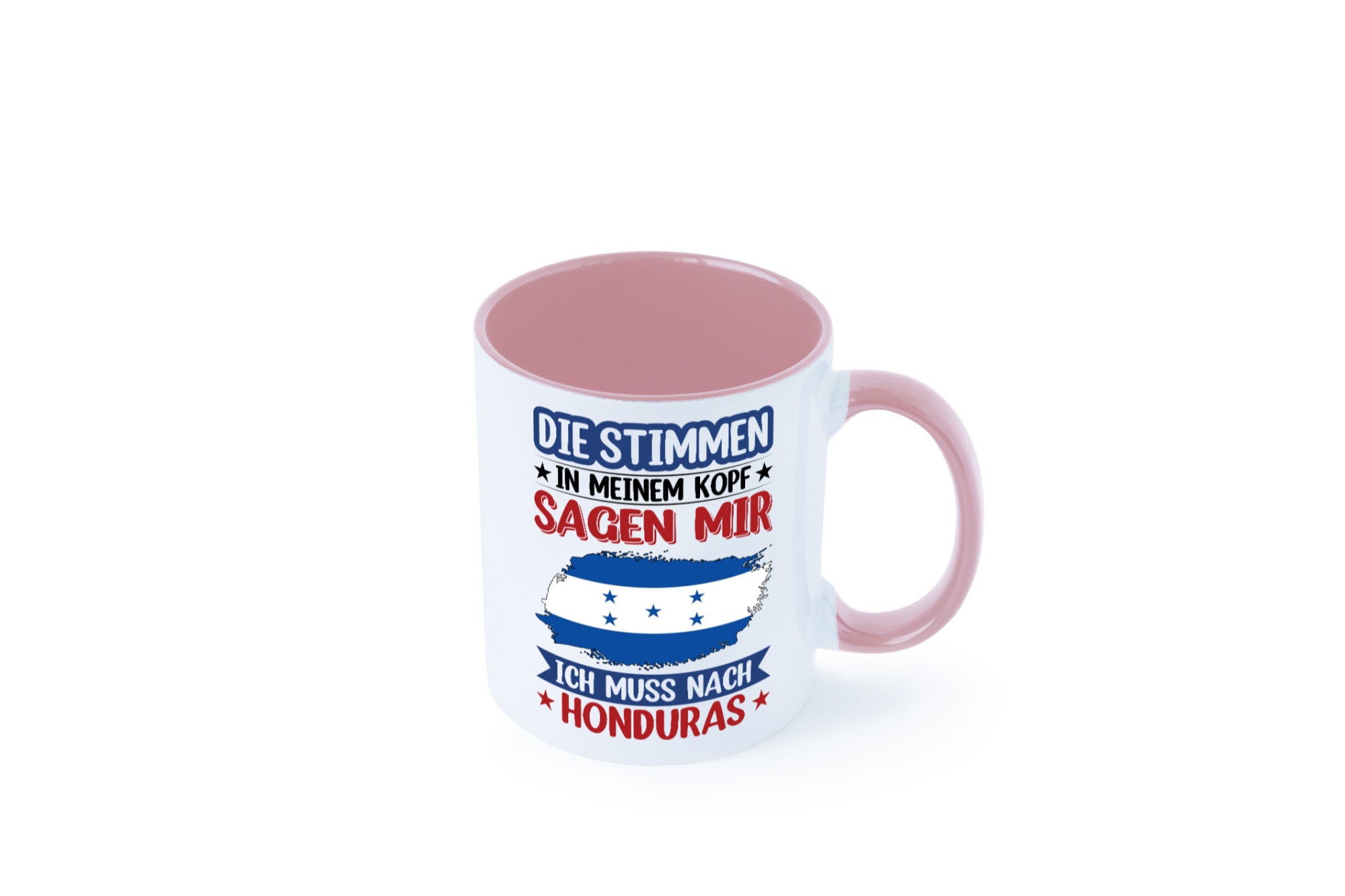 Honduras | Urlaub Stimmen in meinem Kopf Traumland Geschenkidee Humor Tasse