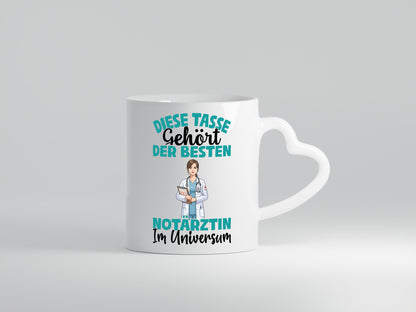 Im Universum: Notärztin | Ärztin lustiger Spruch Geschenk Humor Geschenkidee