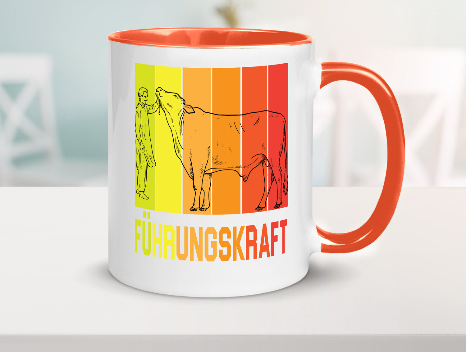 Führungskraft | Farmer Bauernhof lustig Humor Geschenkidee Geschenk Tasse
