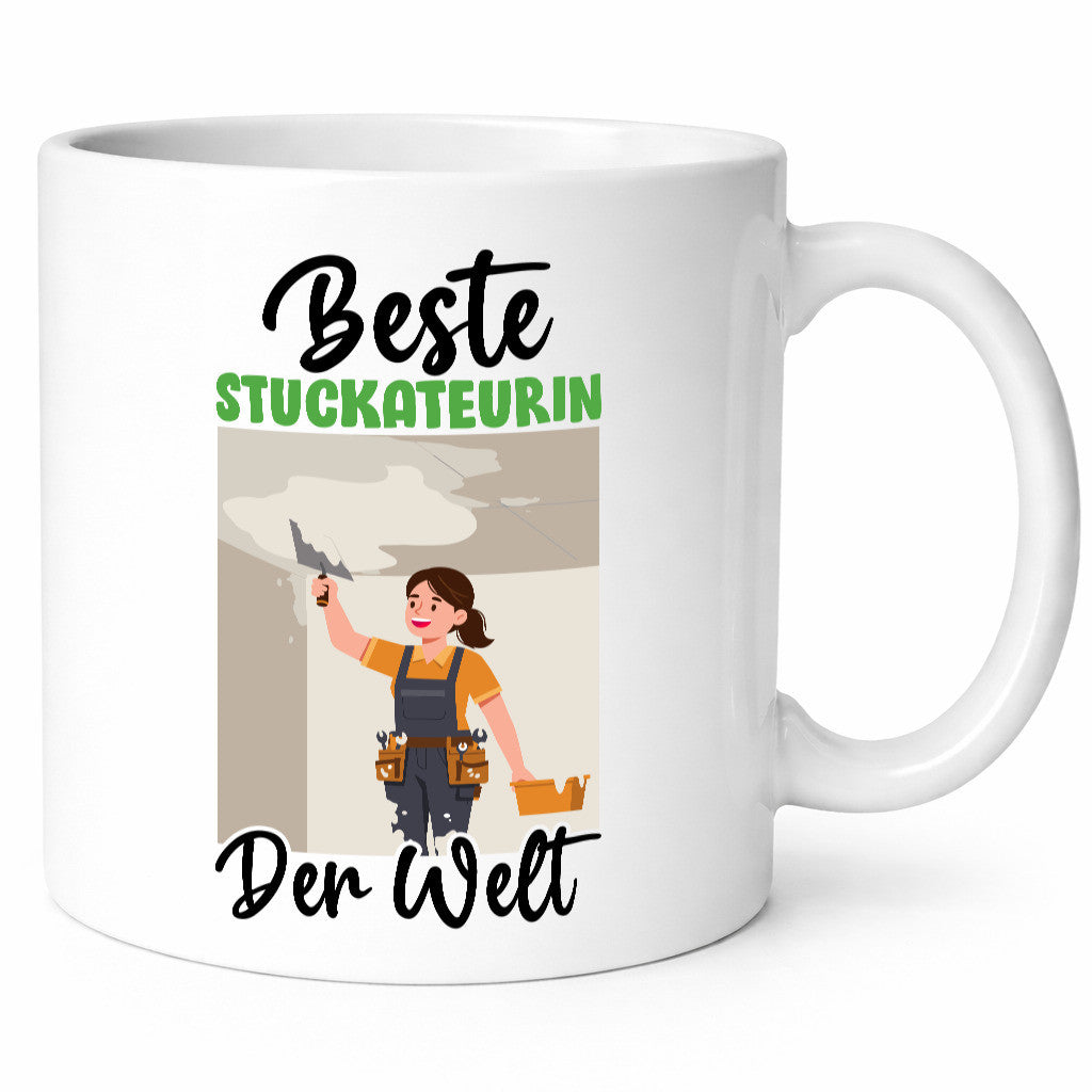 Bester Stuckateurin | Innenausbau lustiger Spruch Geschenk Humor Geschenkidee