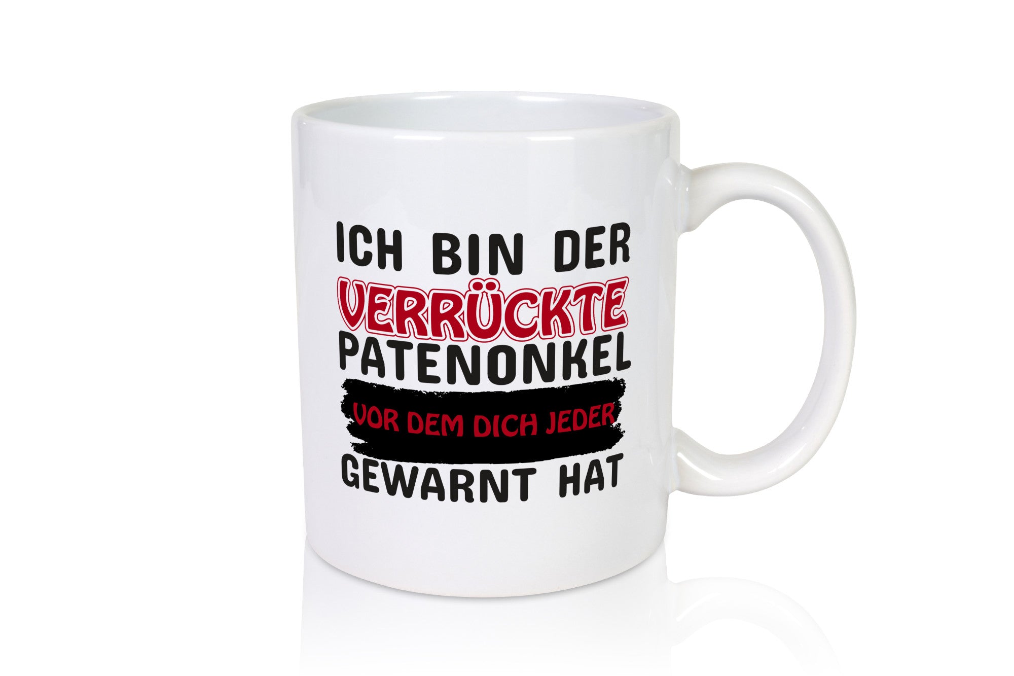 Verrückter Patenonkel | Onkel Tasse Verwandtschaft Geschenk Humor Geschenkidee
