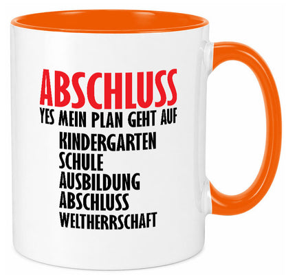 Abschluss Bachelor Geschenkidee Humor Tasse