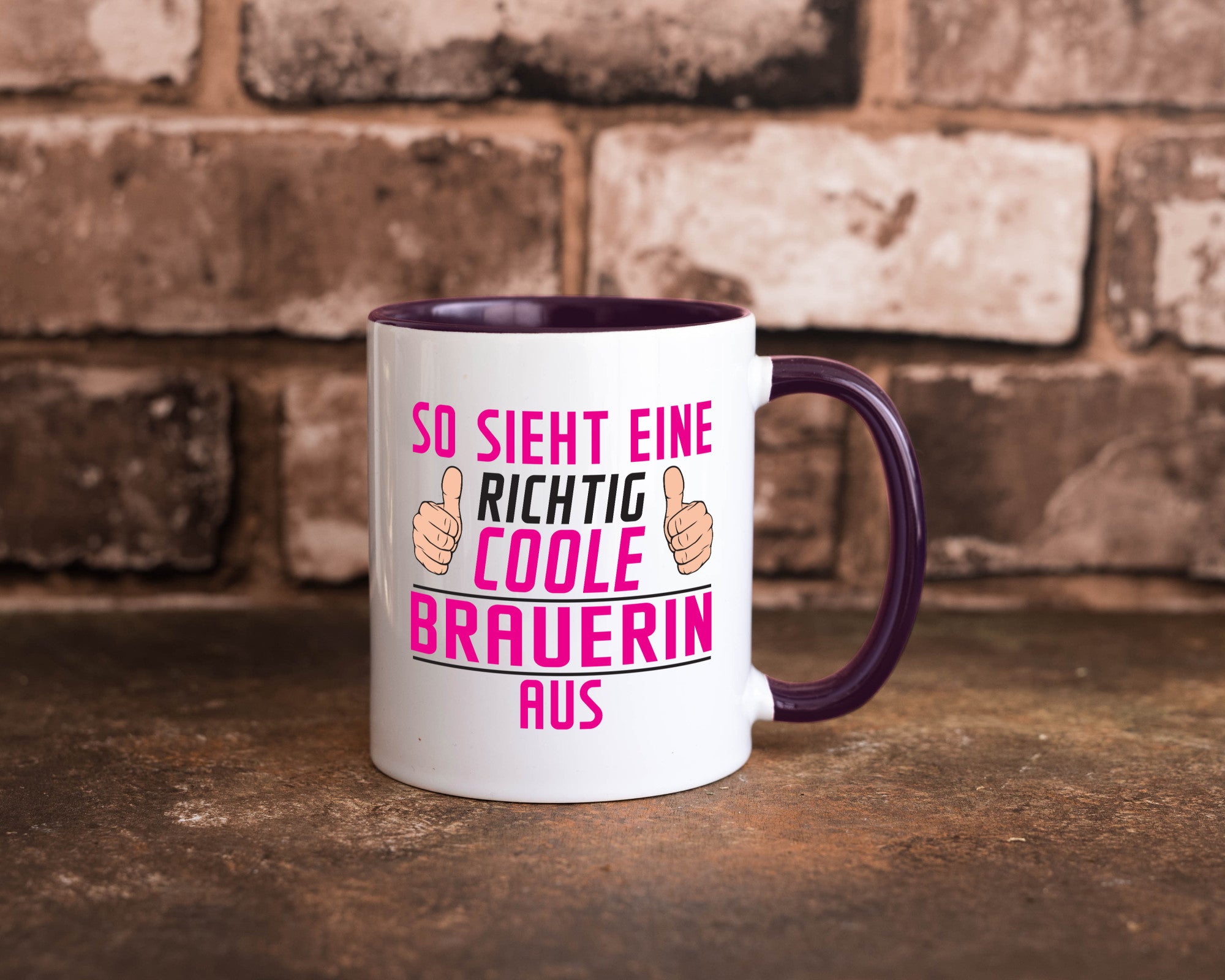 Richtig Coole Brauerin | Bier Brauerei Geschenk Humor Geschenkidee lustiger