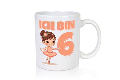 6 Geburtstag | Jahre Ballerina Mädchen Ballet lustig Geschenkidee Geschenk Tasse