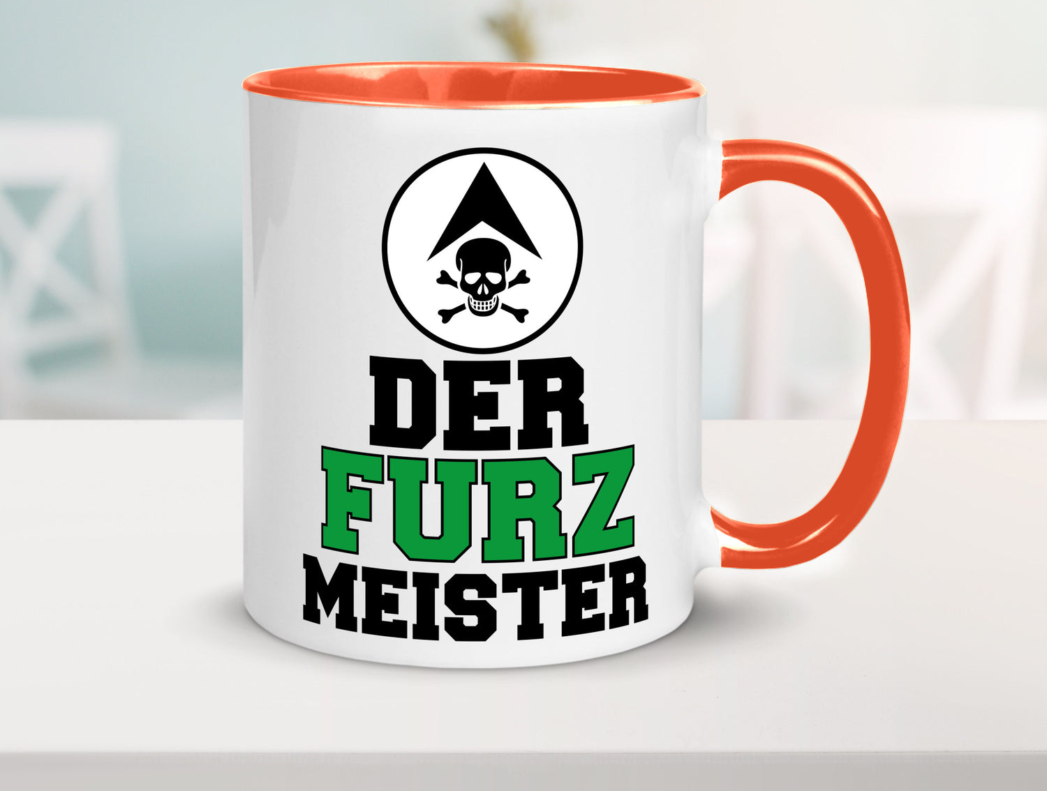 Der Furz Meister | Männer Tasse derber Humor Furzen lustiger Spruch Geschenk