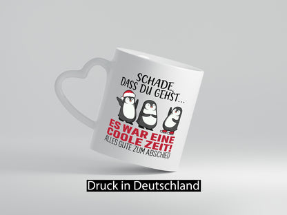 Schade das du gehst | es war eine coole Zeit Arbeit Geschenkidee Kollegen Büro