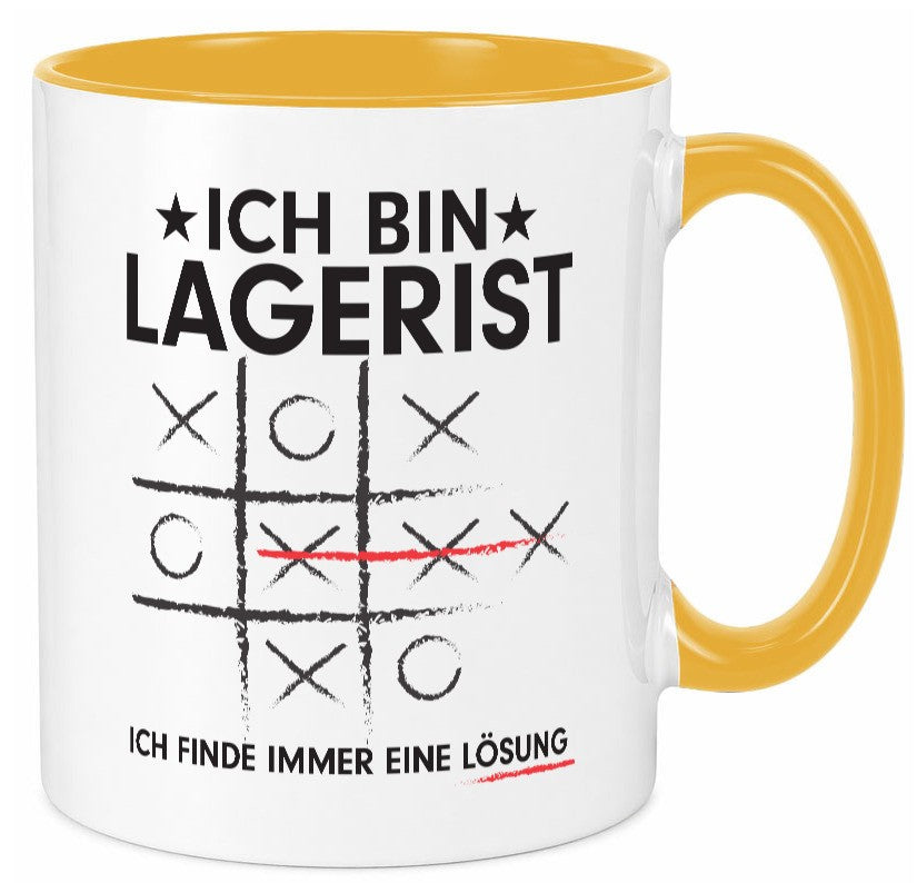Löse Probleme: Lagerist | Lageristen Lager Arbeiter lustiger Spruch Geschenk Tasse