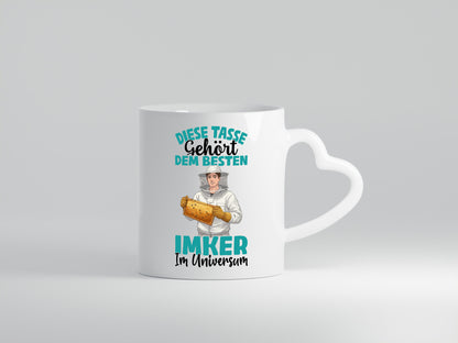 Im Universum: Imker | Imkerei lustig Humor Geschenkidee Geschenk Tasse