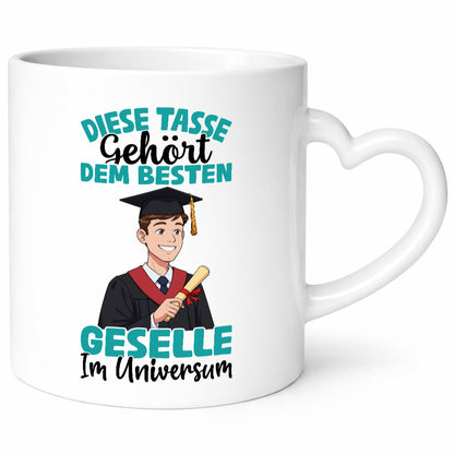 Im Universum: Geselle | Handwerker Geschenk Humor Geschenkidee lustiger Spruch