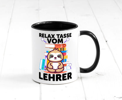 Relax Tasse: Lehrer | Schule Beruf Schüler lustiger Spruch Geschenk Arbeit
