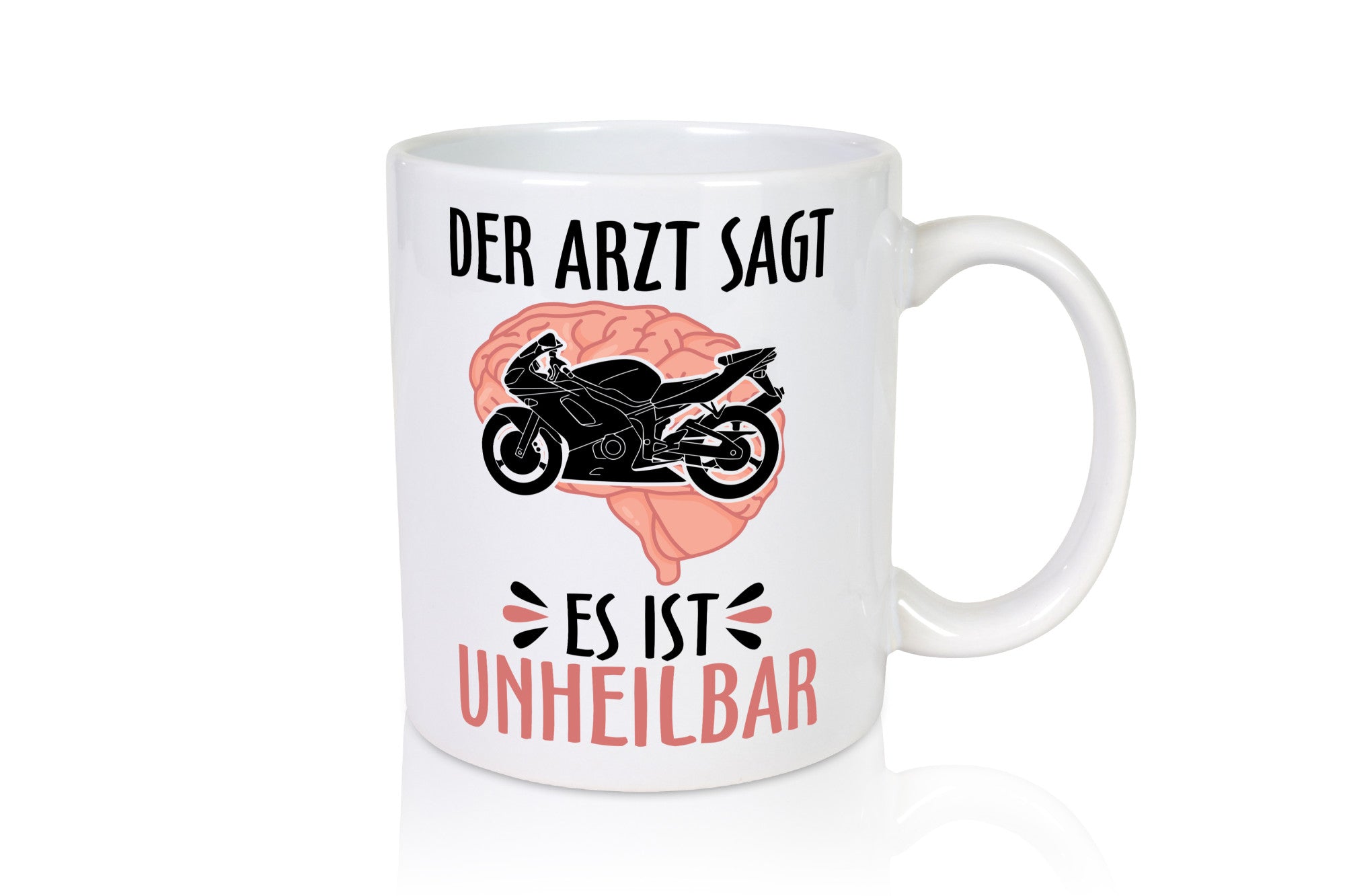 Der Arzt sagt lustiger Spruch Geschenk Humor Geschenkidee Tasse
