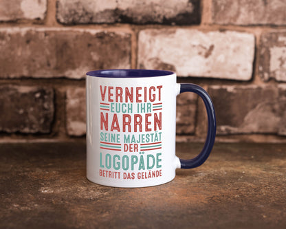 Verneigt euch: Logopäde | Sprachtherapie Geschenkidee Humor Tasse