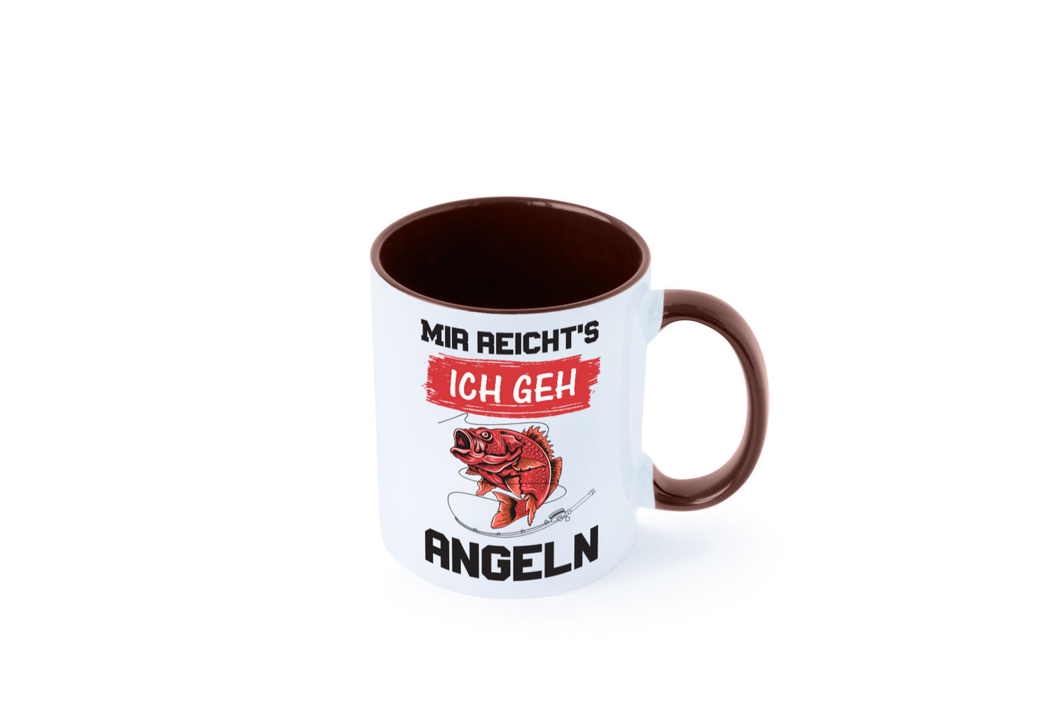 Ich geh angeln | Angler Tasse Fisch Fischer Humor lustig Geschenkidee Geschenk