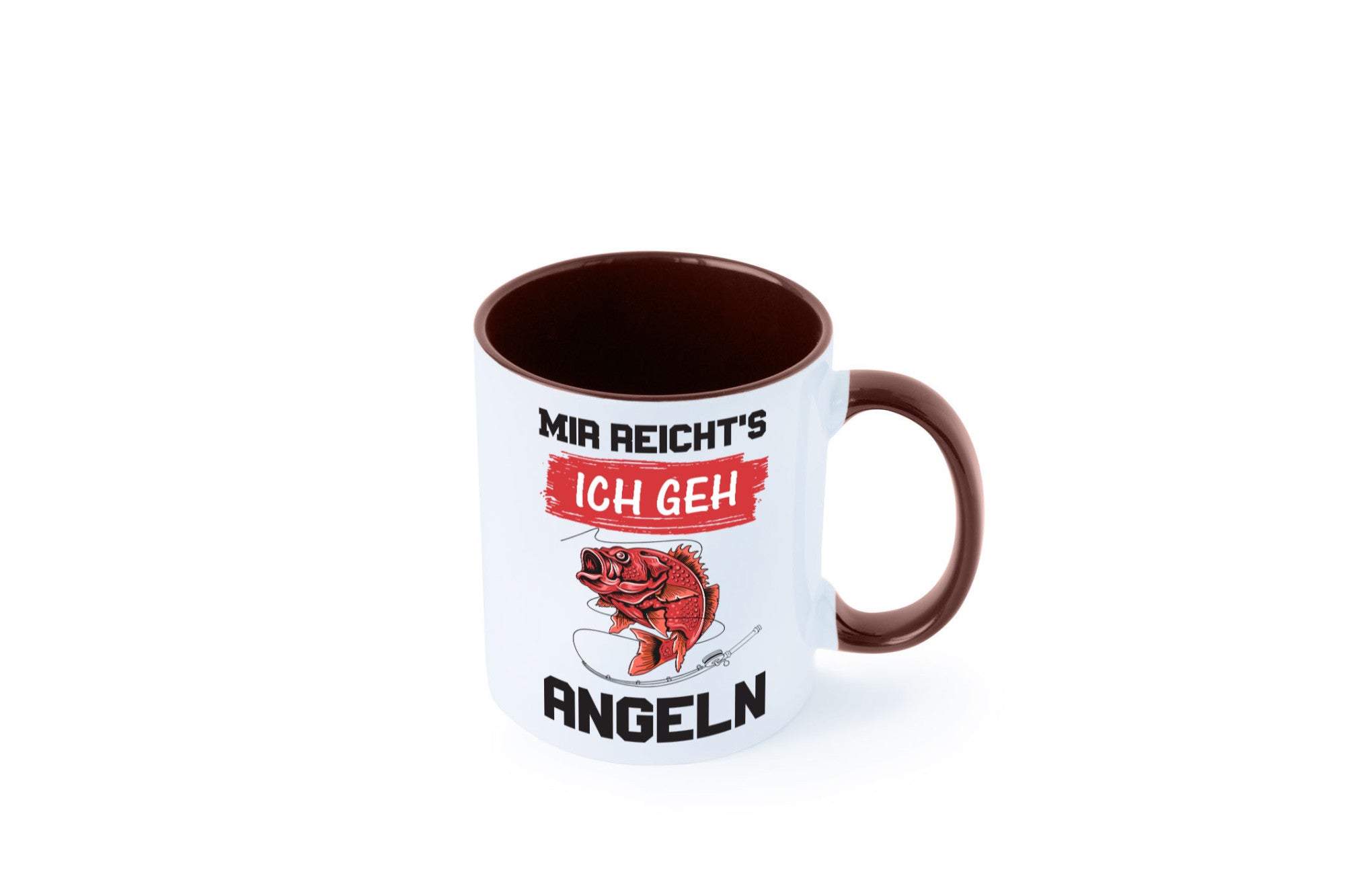 Ich geh angeln | Angler Tasse Fisch Fischer Humor lustig Geschenkidee Geschenk