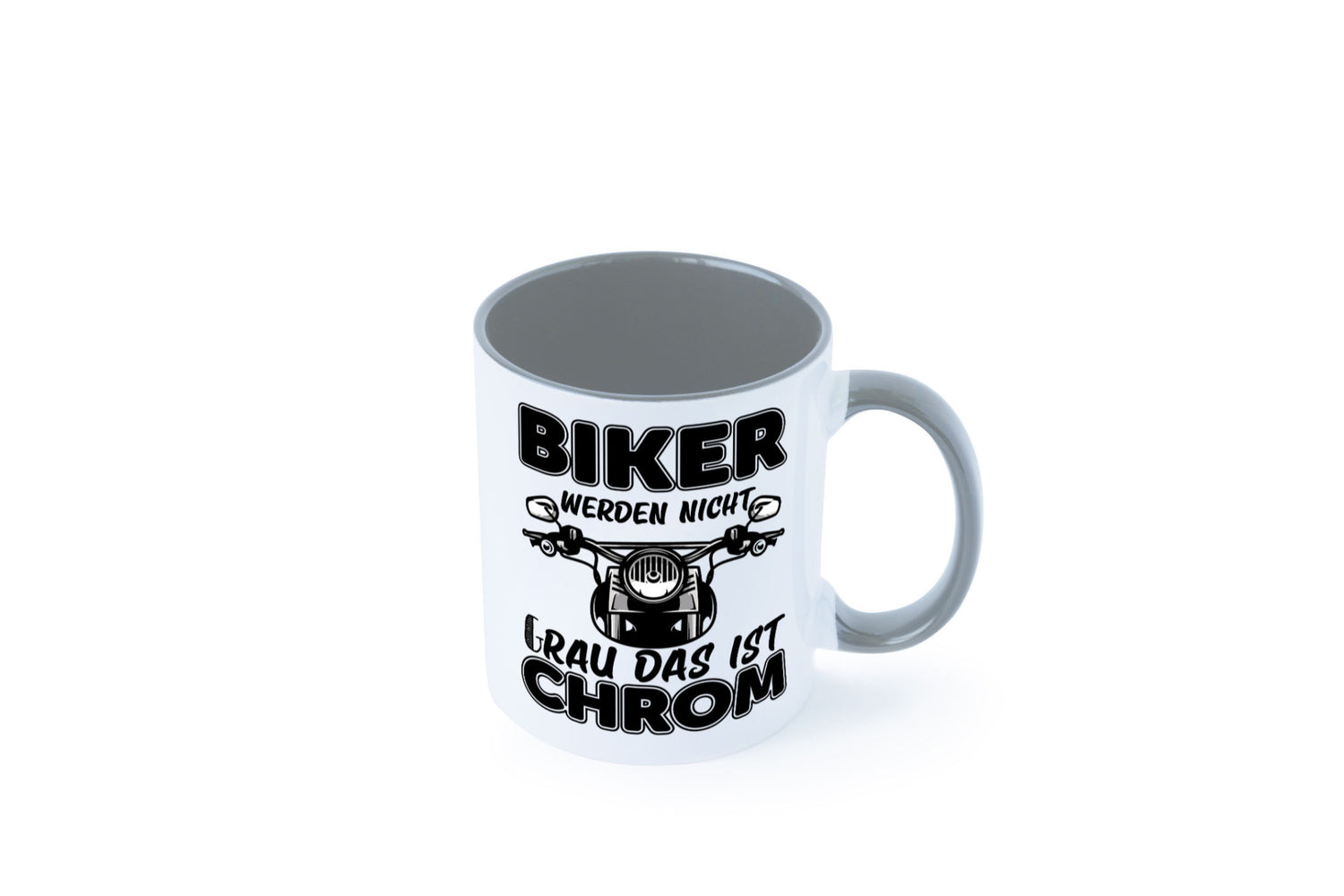 Biker werden nicht grau | Motorrradfahrer Tasse Humor Geschenkidee