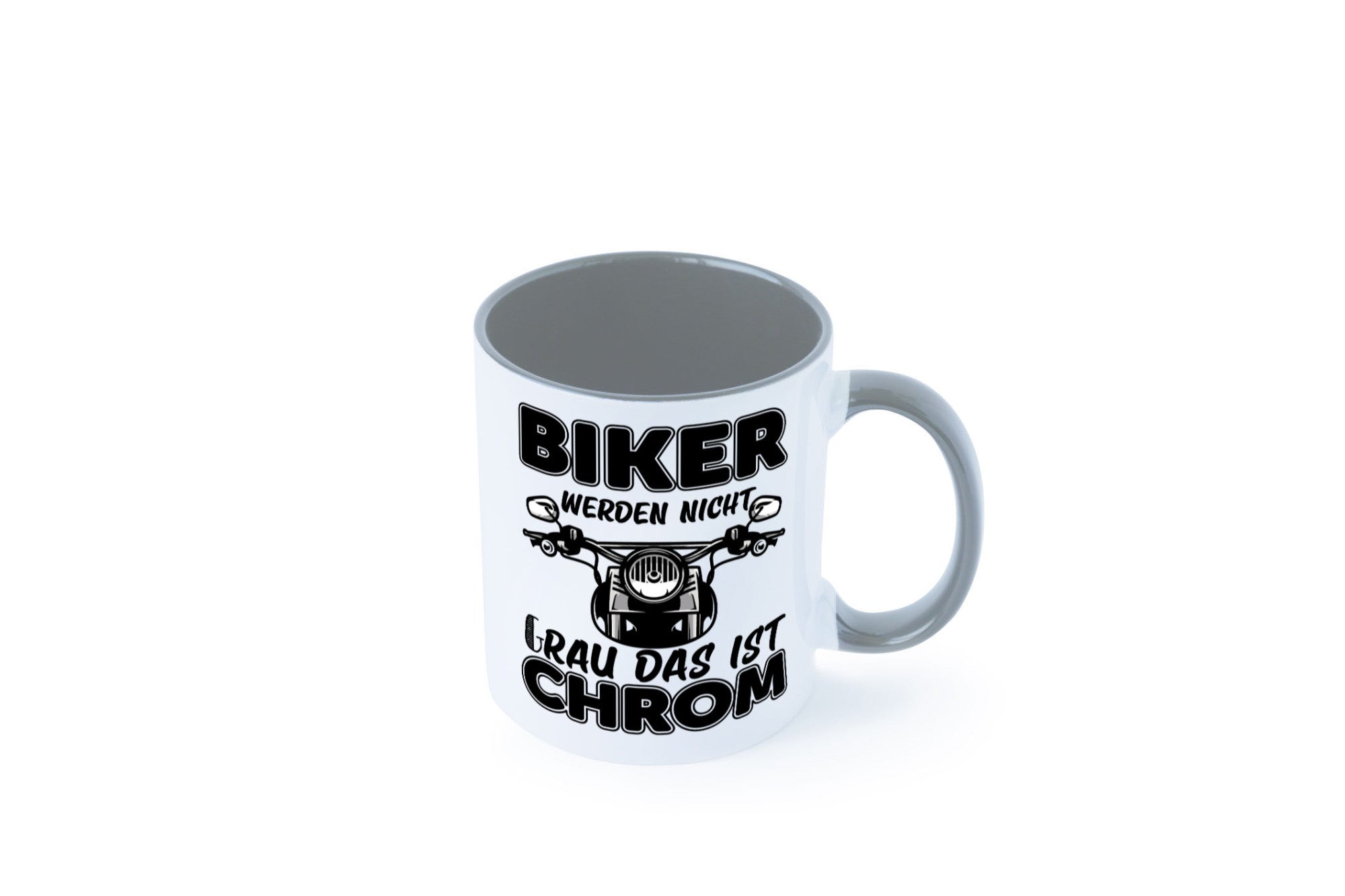 Biker werden nicht grau | Motorrradfahrer Tasse Humor Geschenkidee