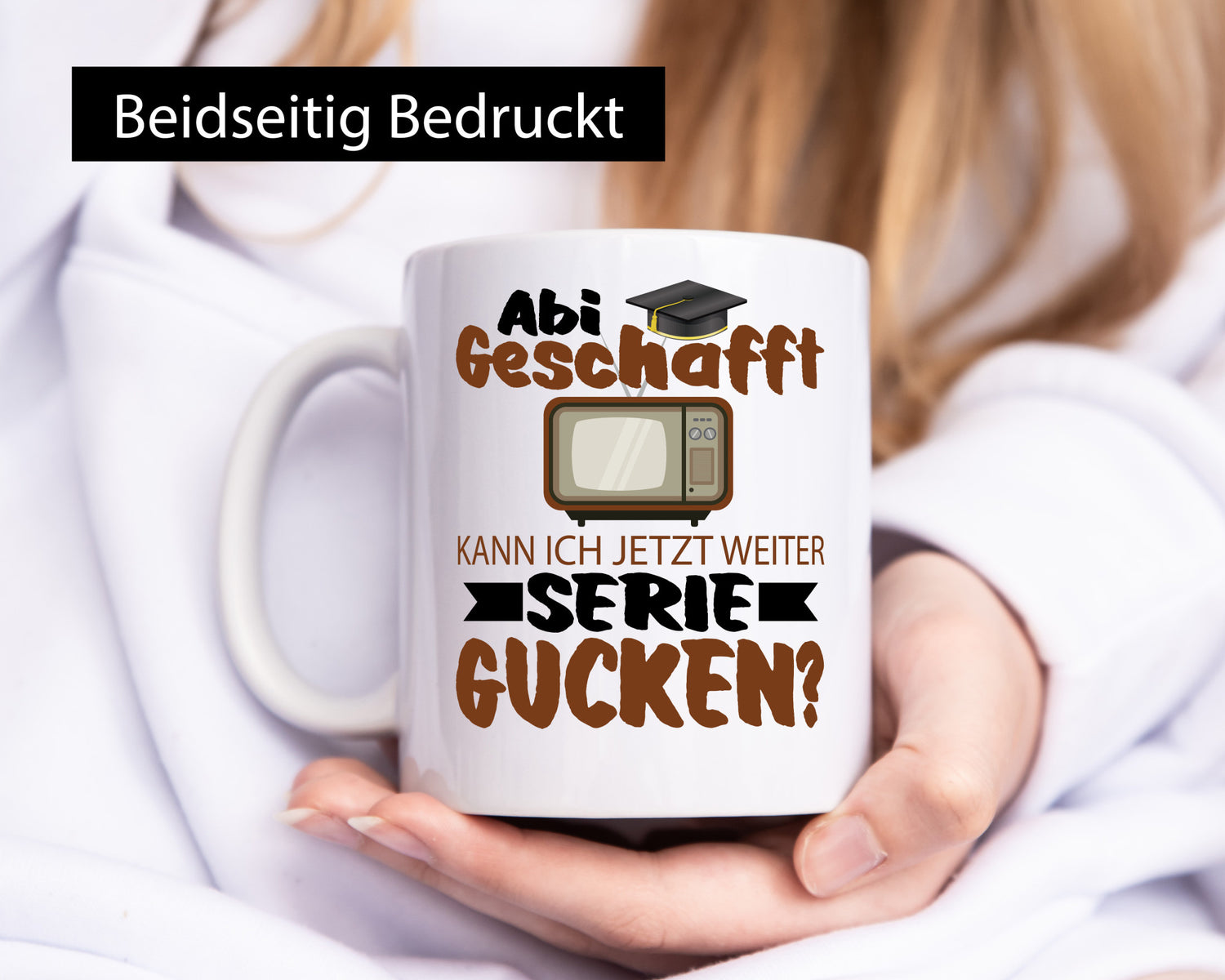 Abi Geschaft | Serie Gucken Bachlor Abitur Geschenk Humor Geschenkidee lustiger