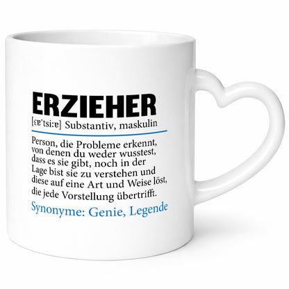 Erzieher | Beruf Pädagoge Schule Humor Arbeit Kollegen Büro Geschenkidee Tasse
