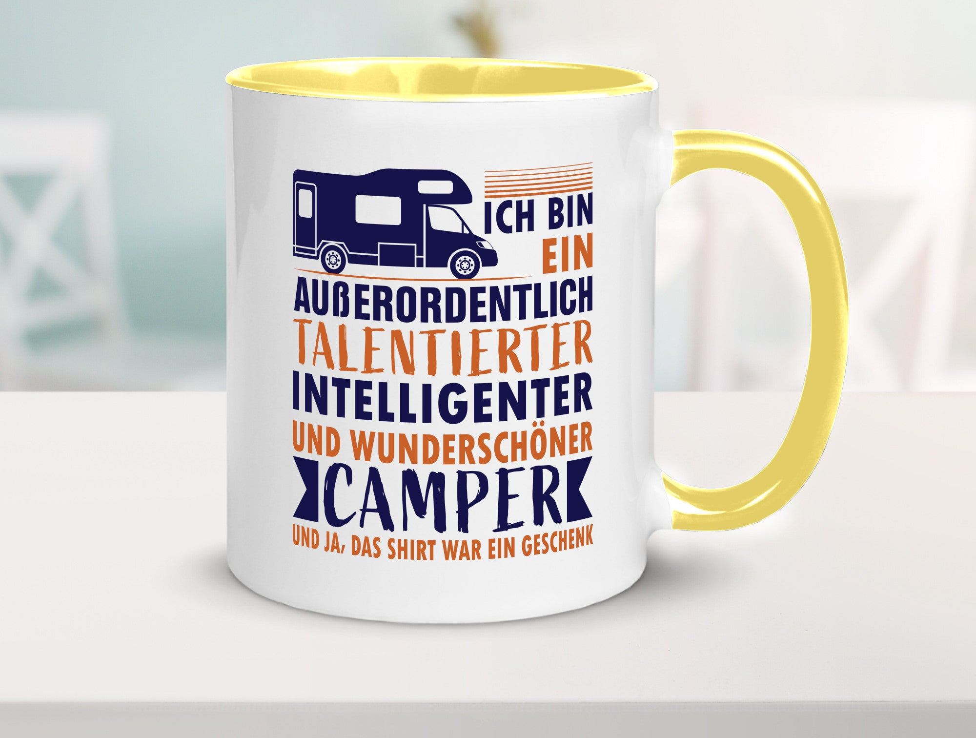 Talentierter | Intelligenter Wunderschöner Camper lustiger Spruch Geschenk