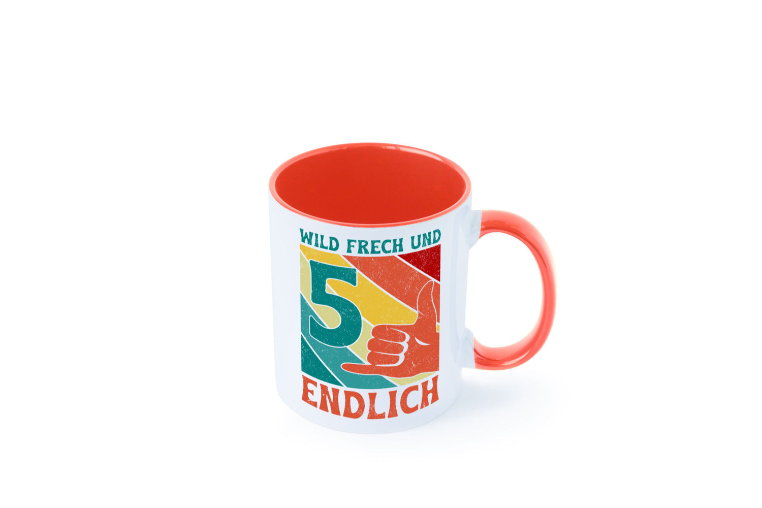 5. Geburtstag | 5 Jahre Wild und Frech Geschenk Geschenkidee lustiger Spruch