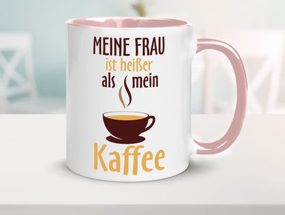 Meine Frau ist heißer als Kaffee | Ehe Partnerschaft Geschenk Humor