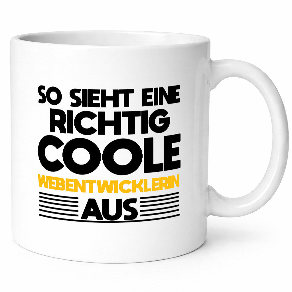 Richtig coole Webentwicklung | IT Software Webdesign lustig Humor Geschenkidee