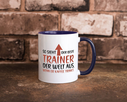 So sieht Bester Trainer der Welt aus | Kaffee Humor Geschenkidee Tasse